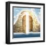 Enchanting Door-luv4art-Framed Art Print