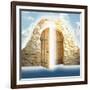 Enchanting Door-luv4art-Framed Art Print