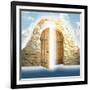 Enchanting Door-luv4art-Framed Art Print