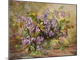 Enchanting Junetide Wisteria-Albert Williams-Mounted Giclee Print