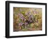 Enchanting Junetide Wisteria-Albert Williams-Framed Giclee Print