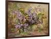 Enchanting Junetide Wisteria-Albert Williams-Framed Giclee Print