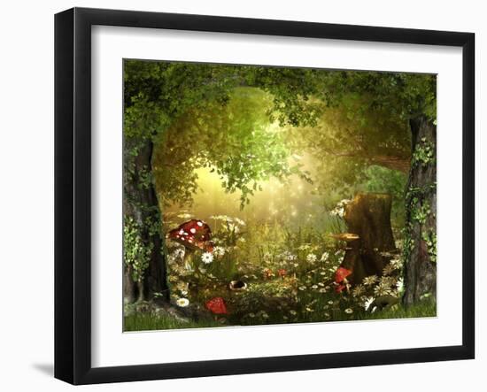 Enchanting Lush ,Fairy Tale Woodland-ratpack223-Framed Photographic Print