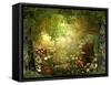 Enchanting Lush ,Fairy Tale Woodland-ratpack223-Framed Stretched Canvas