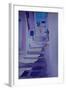 Enchanting Mykonos Greece View with Stairs-Markus Bleichner-Framed Art Print