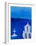 Enchanting Santorini Greece View from Oia-Markus Bleichner-Framed Art Print