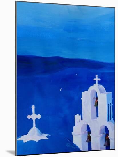 Enchanting Santorini Greece View from Oia-Markus Bleichner-Mounted Art Print