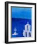 Enchanting Santorini Greece View from Oia-Markus Bleichner-Framed Art Print