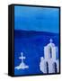 Enchanting Santorini Greece View from Oia-Markus Bleichner-Framed Stretched Canvas