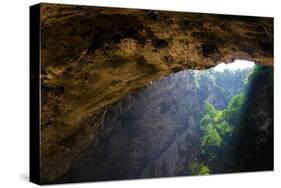 Enchanting Tropical Mountain Cave, Sam Roi Yot, Thailand-smithore-Stretched Canvas