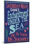 Enchantment Under The Sea Dance Movie Poster-null-Mounted Poster