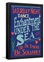 Enchantment Under The Sea Dance Movie Poster-null-Framed Poster