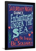 Enchantment Under The Sea Dance Movie Poster-null-Framed Poster