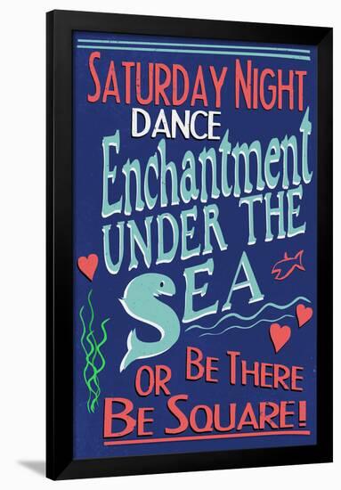 Enchantment Under The Sea Dance Movie Poster-null-Framed Poster