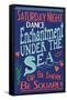 Enchantment Under The Sea Dance Movie Poster-null-Framed Stretched Canvas