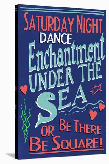 Enchantment Under The Sea Dance Movie Poster-null-Stretched Canvas