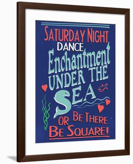 Enchantment Under The Sea Dance-null-Framed Poster