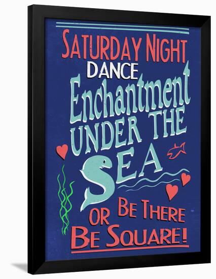 Enchantment Under The Sea Dance-null-Framed Poster