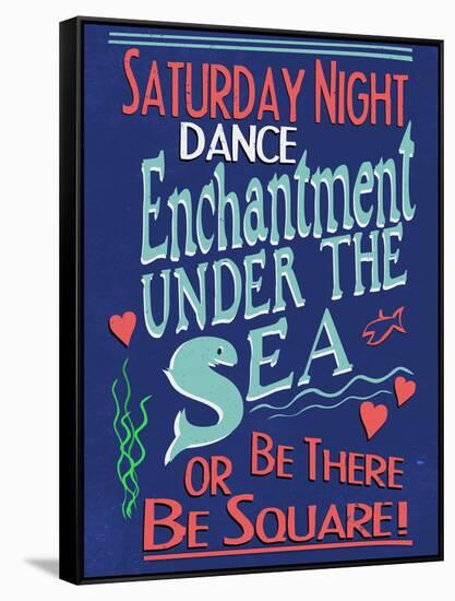 Enchantment Under The Sea Dance-null-Framed Stretched Canvas