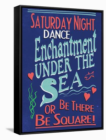 Enchantment Under The Sea Dance-null-Framed Stretched Canvas