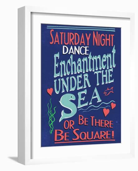 Enchantment Under The Sea Dance-null-Framed Art Print