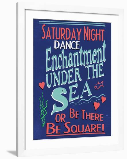 Enchantment Under The Sea Dance-null-Framed Art Print