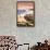 Encinitas, California - Woody on Beach-Lantern Press-Framed Art Print displayed on a wall