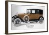 Enclosed Drive Rolls-Royce Cabriolet with Extension Closed, C1910-1929-null-Framed Giclee Print