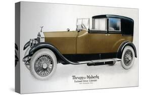 Enclosed Drive Rolls-Royce Cabriolet with Extension Open, C1910-1929-null-Stretched Canvas