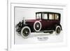 Enclosed Drive Rolls-Royce Limousine with Partition Behind the Driver, C1910-1929-null-Framed Giclee Print