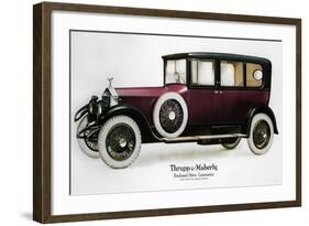 Enclosed Drive Rolls-Royce Limousine with Partition Behind the Driver, C1910-1929-null-Framed Giclee Print