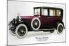 Enclosed Drive Rolls-Royce Limousine with Partition Behind the Driver, C1910-1929-null-Mounted Giclee Print