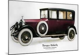Enclosed Drive Rolls-Royce Limousine with Partition Behind the Driver, C1910-1929-null-Mounted Giclee Print