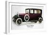 Enclosed Drive Rolls-Royce Limousine with Partition Behind the Driver, C1910-1929-null-Framed Giclee Print