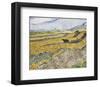 Enclosed Field with Ploughman-Vincent van Gogh-Framed Art Print