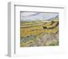 Enclosed Field with Ploughman-Vincent van Gogh-Framed Art Print