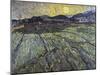 Enclosed Field with Rising Sun, 1889-Vincent van Gogh-Mounted Giclee Print