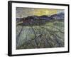 Enclosed Field with Rising Sun, 1889-Vincent van Gogh-Framed Giclee Print