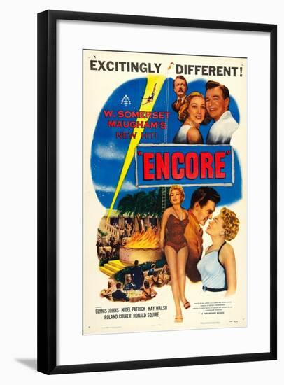 Encore-null-Framed Art Print