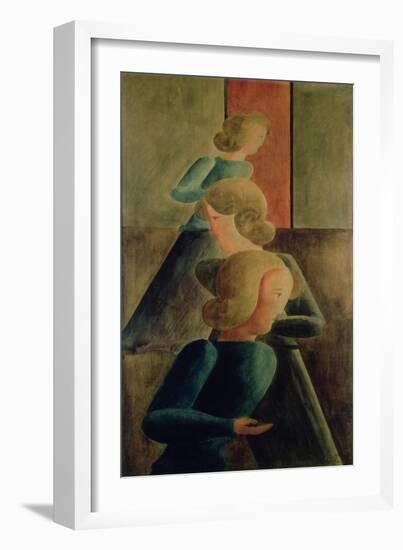 Encounter in a Room, 1928-Oskar Schlemmer-Framed Giclee Print