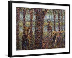 Encounter-James W. Johnson-Framed Giclee Print