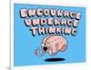 Encourage Underage Thinking-Steven Wilson-Framed Giclee Print