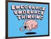 Encourage Underage Thinking-Steven Wilson-Framed Giclee Print