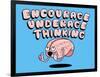 Encourage Underage Thinking-Steven Wilson-Framed Giclee Print