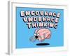 Encourage Underage Thinking-Steven Wilson-Framed Premium Giclee Print