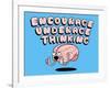 Encourage Underage Thinking-Steven Wilson-Framed Giclee Print