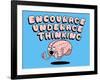 Encourage Underage Thinking-Steven Wilson-Framed Giclee Print