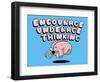 Encourage Underage Thinking-Steven Wilson-Framed Giclee Print