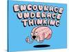 Encourage Underage Thinking-Steven Wilson-Stretched Canvas