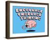 Encourage Underage Thinking-Steven Wilson-Framed Giclee Print